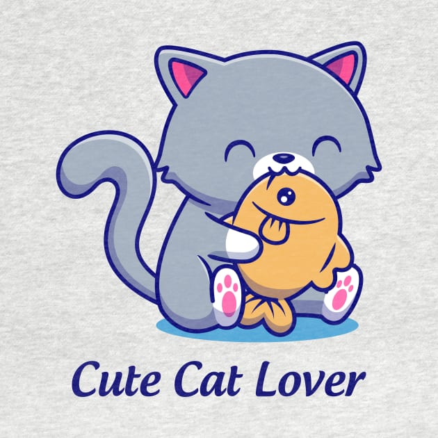 cute cat lover by This is store